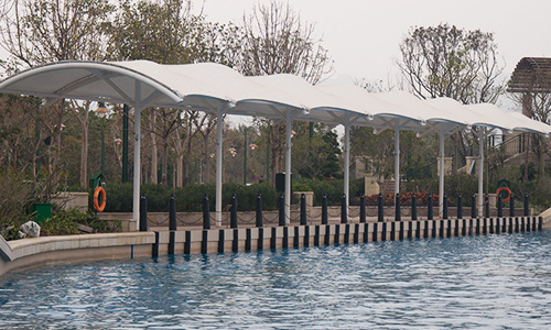 景觀膜結構加工制造以其獨特的外觀和良好的功能性深受人們喜愛