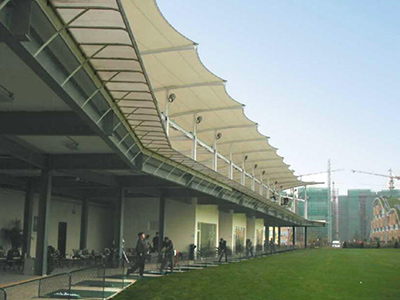 高爾夫發(fā)球臺膜結(jié)構(gòu)