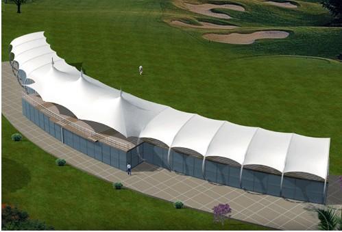 高爾夫發(fā)球臺膜結(jié)構(gòu)